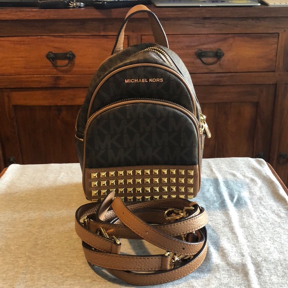 Kors Mini Backpack Brown Michael Kors Abbey Xs Michael Kors Backpack